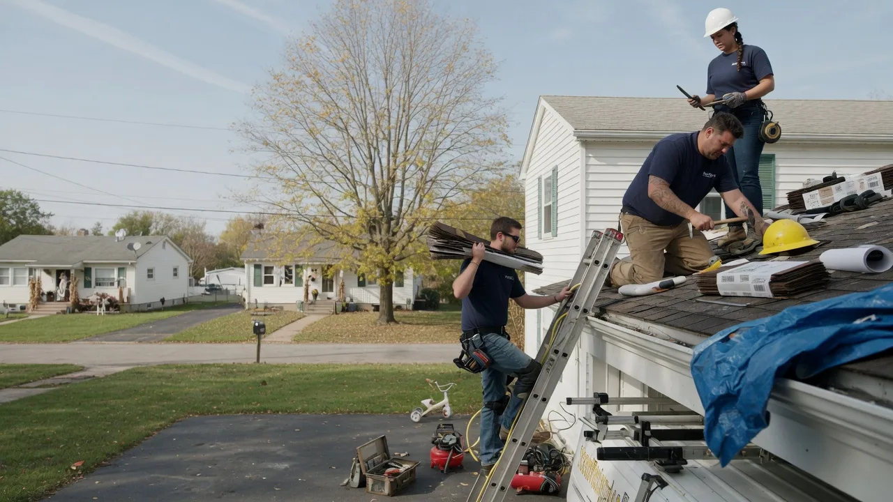 Local Roofing Contractors in Carpenter, IA near me